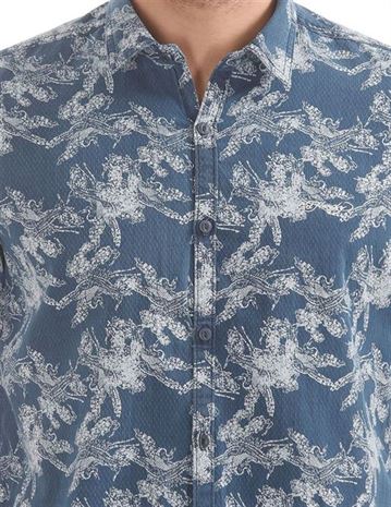 Ed Hardy Men Casual Wear Printed Shirt